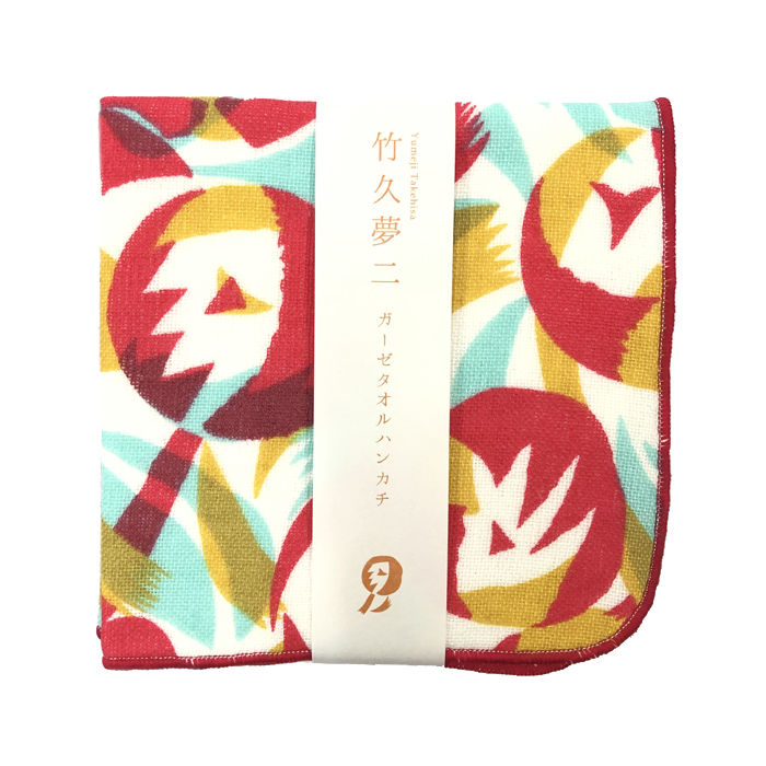 専用❤みかん❤ニット×6重ガーゼ⭐ハンドタオル❤キラキラ＆くらげ