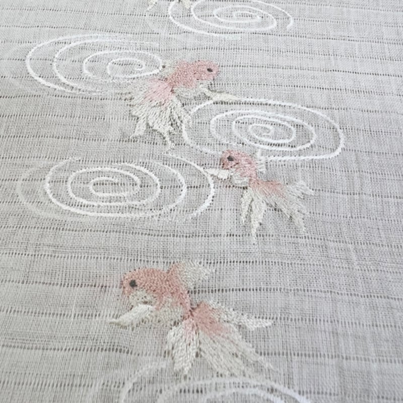 小千谷縮 半衿 おしゃれ 半襟 日本製 おぢやちぢみ 夏用 刺繍 半 小千谷縮 半衿 おしゃれ 半襟 日本製 おぢやちぢみ 夏用 刺繍 半
