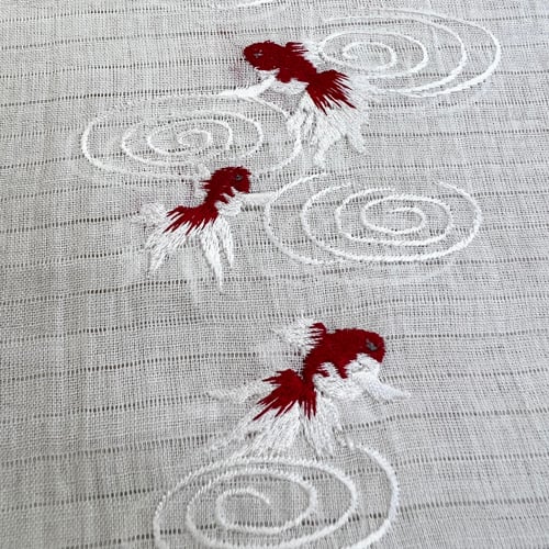 週末お値下げ】夏用小千谷縮麻ばち襟