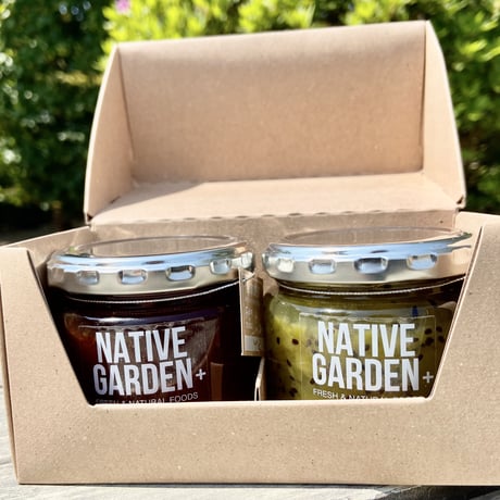 WEB限定価格！NATIVE畑のジャム２個セット（すもも・キウイ・もも・かりん・ももコンポート）お好きな組み合わせをお選びください。