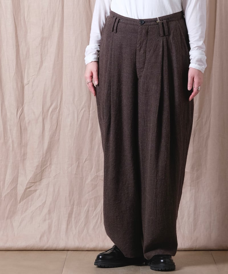 未使用！suzuki takayuki キュロットパンツ リネン ネイビー 未使用！suzuki takayuki キュロットパンツ リネン ネイビー 未使用