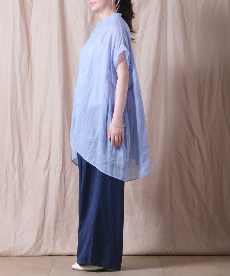suzuki takayuki】band-sleeve tunic | cocuu
