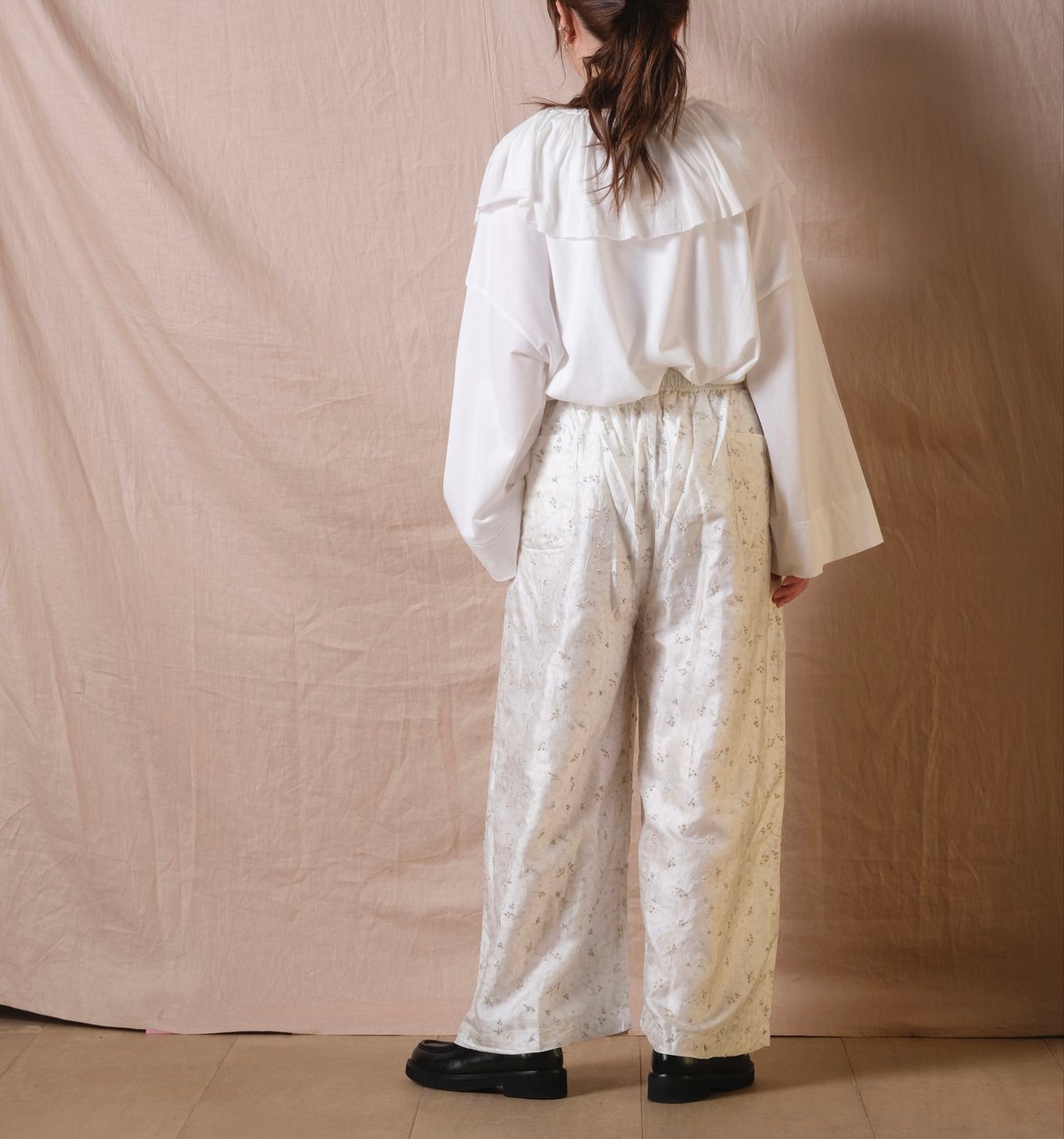 パンツ bunon embroidery flap pants M パンツ bunon embroidery flap pants M BUNON Embroidery Flap Pants