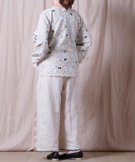 【BUNON】Brids Embroidery Blouson