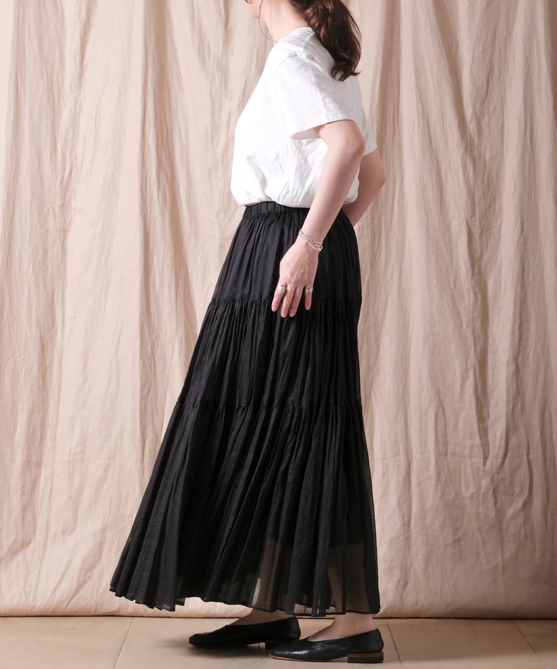 suzuki takayuki】tiered skirt | cocuu
