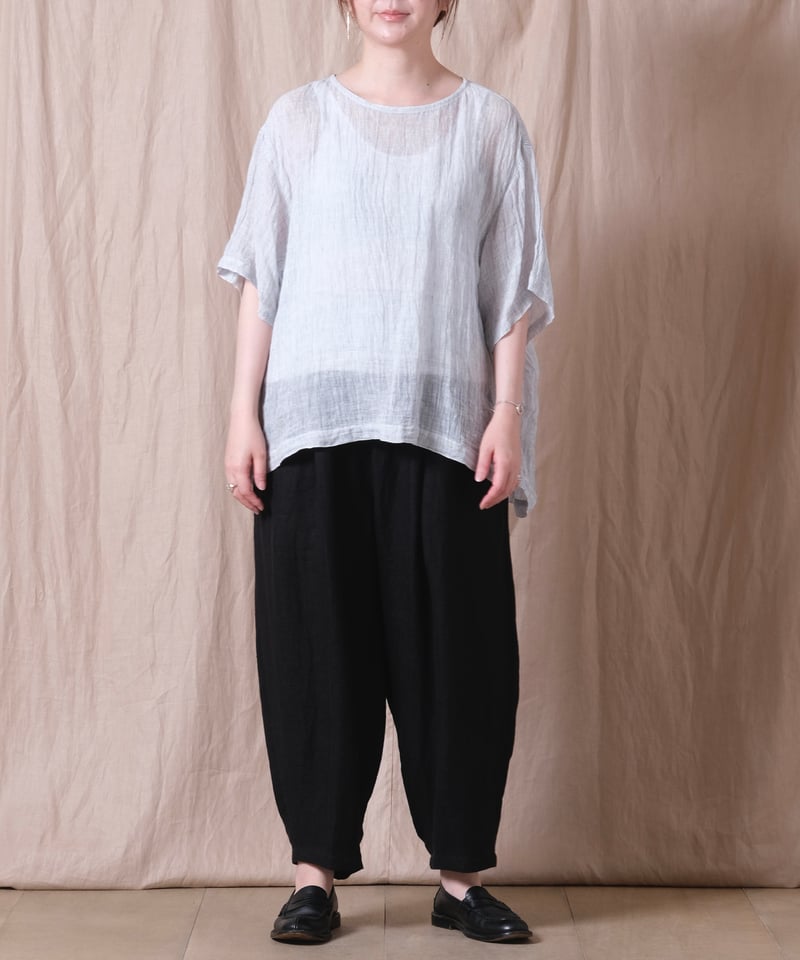 未使用　2025新作　スズキタカユキ　pullover blouse ブラック 未使用 2025新作 スズキタカユキ pullover blouse ブラック