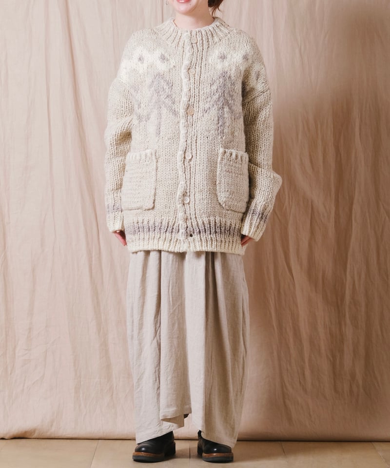 suzuki takayuki】hand-knitted cardigan | cocuu