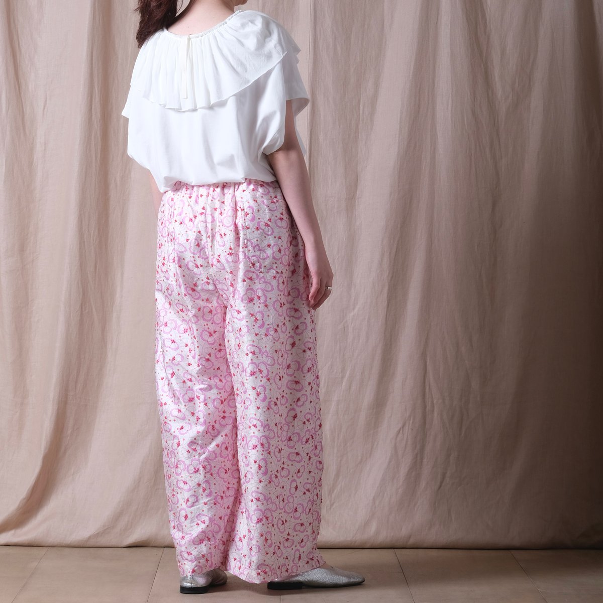 パンツ BUNON Embroidery Tuck Pants BUNON】Embroidery Tuck pants /BN2507 | cocuu