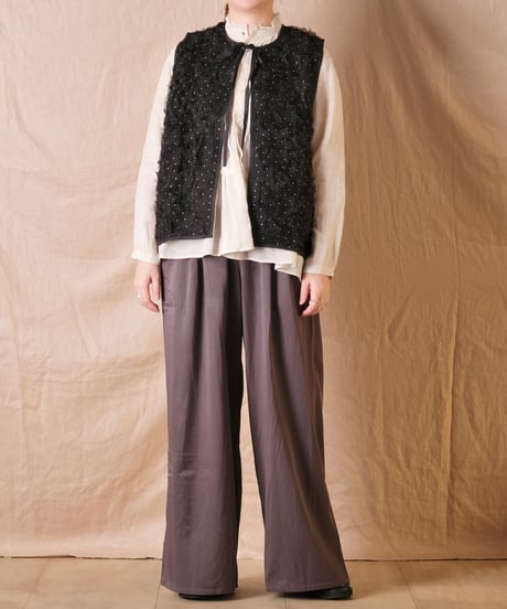 【BUNON】Hydrangea Gilet /BN2470