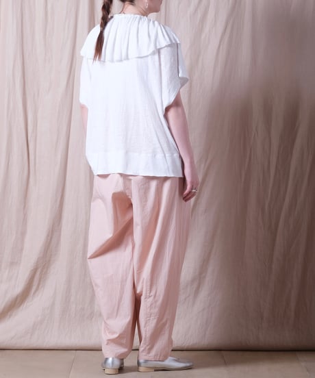 【shida】frill skipper pullover/26SS