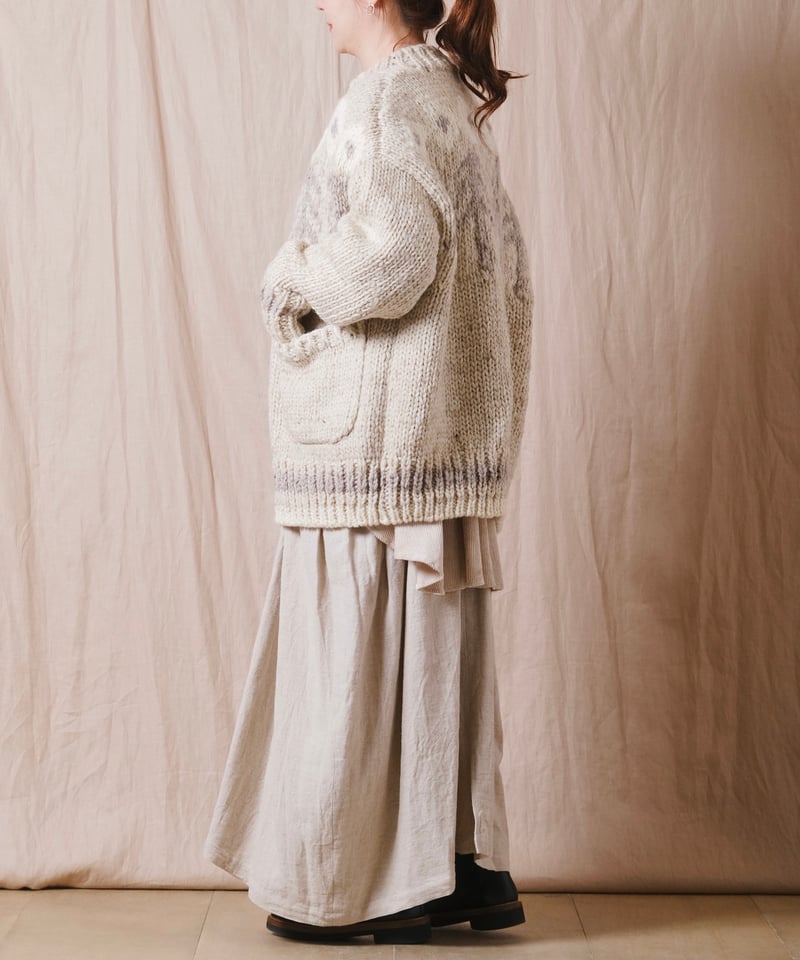 suzuki takayuki】hand-knitted cardigan | cocuu