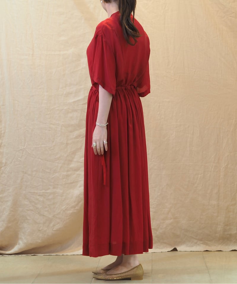 suzuki takayuki】flared-sleeve dress | cocuu