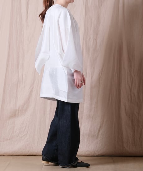 【BUNON】Ribbon Big Blouse