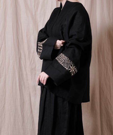 【BUNON】Embroidery Wide Pullover