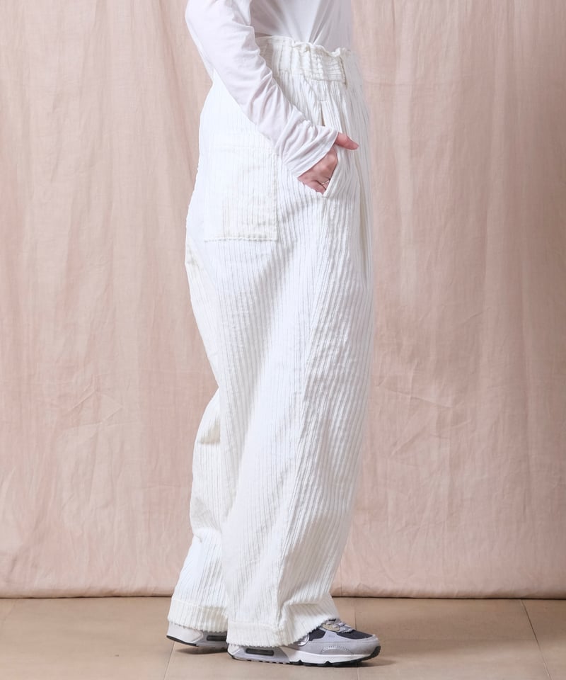 UNIVERSAL TISSU】親子コーデュロイ イージーサルエルパンツ/UT254PT00