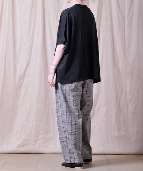 【TISSU】リバイバルリネン モックネックドルマンTシャツ/TS262CT038