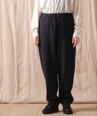【UNIVERSAL TISSU】ウール圧縮スムース テーパードパンツ/UT224CT021
