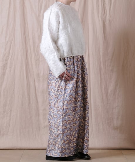 【BUNON】 Embroidery blouse