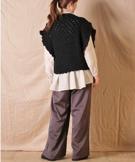 【BUNON】Hand Croshet Giket /BN2493