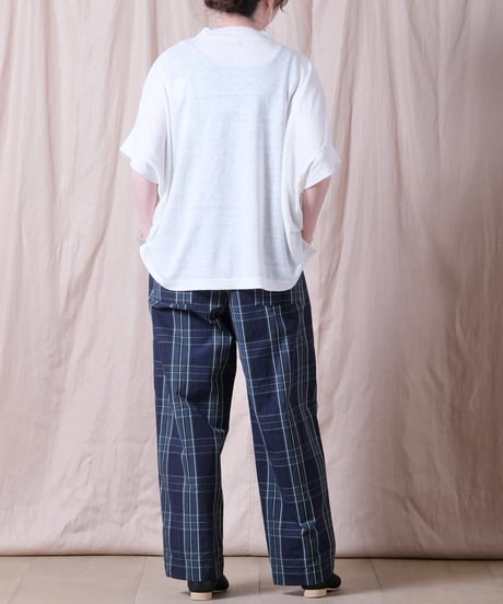 【TISSU】リバイバルリネン モックネックドルマンTシャツ/TS262CT038