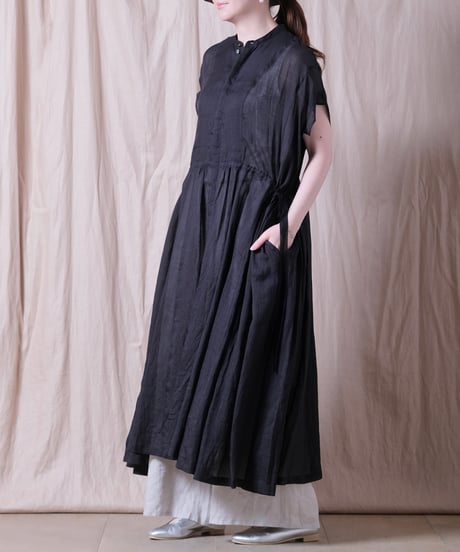【suzuki takayuki】band-sleeve dress
