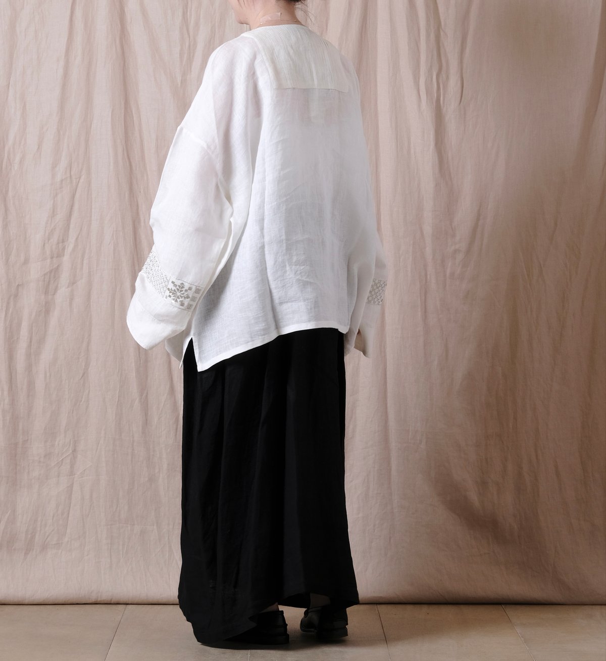 BUNON】Embroidery Wide Pullover | cocuu