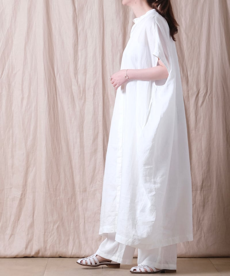 universal utility UK製リネン100% シャツワンピース M universal utility UK製リネン100% シャツワンピース M