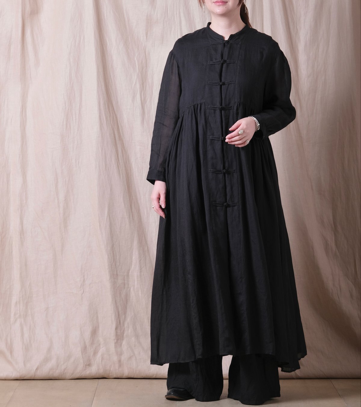 【yu】完売品 スズキタカユキ chinese knot dress suzuki takayuki】chinese knot dress | cocuu