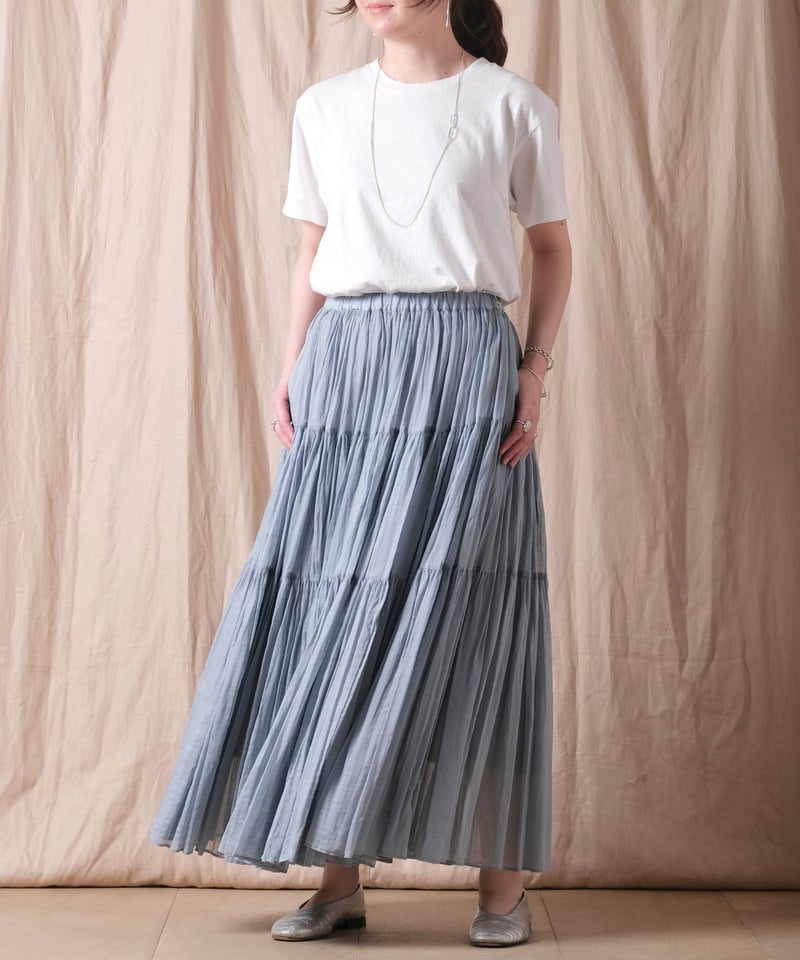 suzuki takayuki】tiered skirt | cocuu