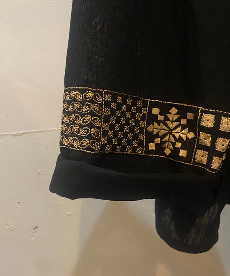 【BUNON】Embroidery Wide Pullover