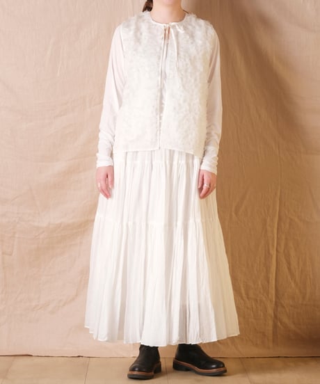 【BUNON】Hydrangea Gilet /BN2470