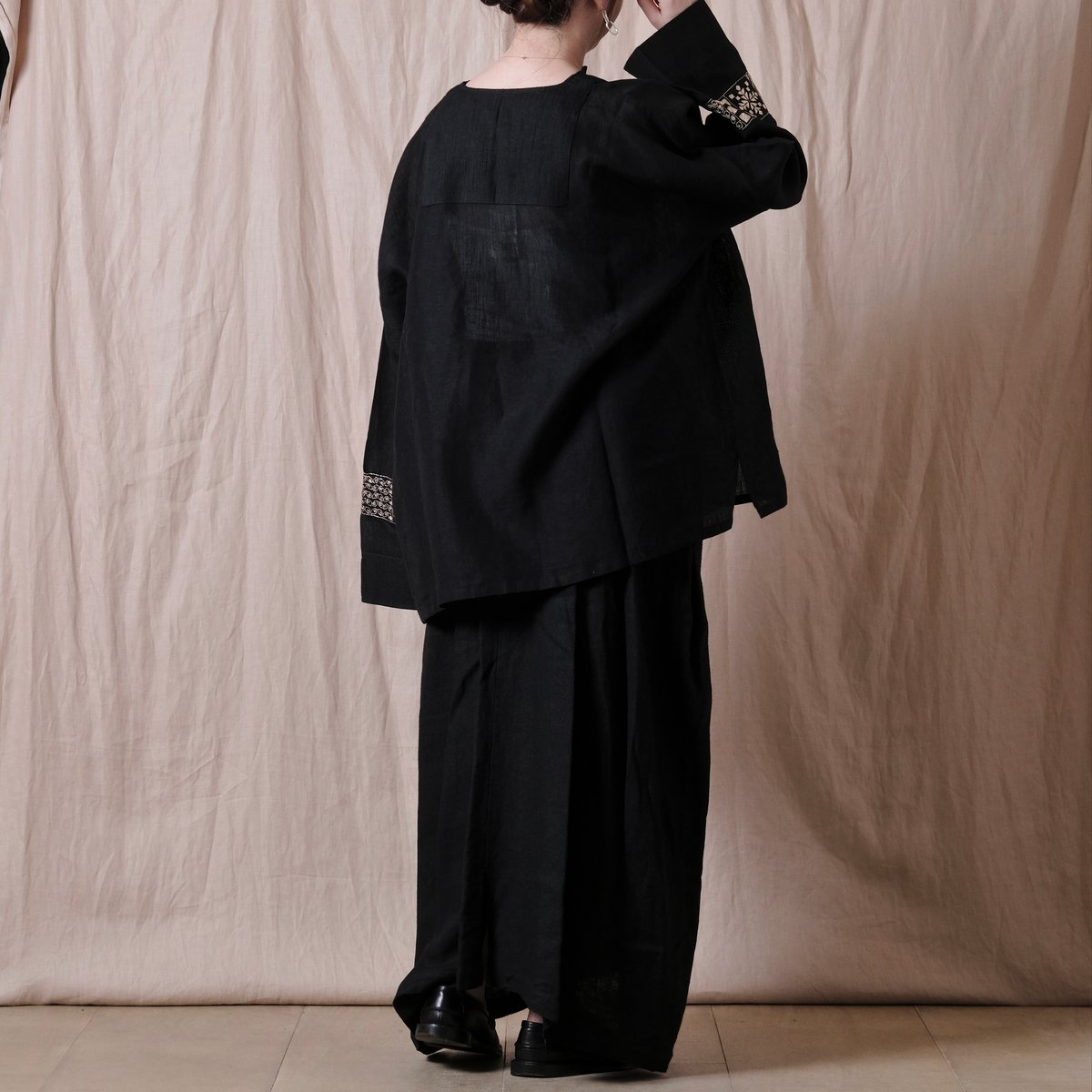 BUNON】Embroidery Wide Pullover | cocuu