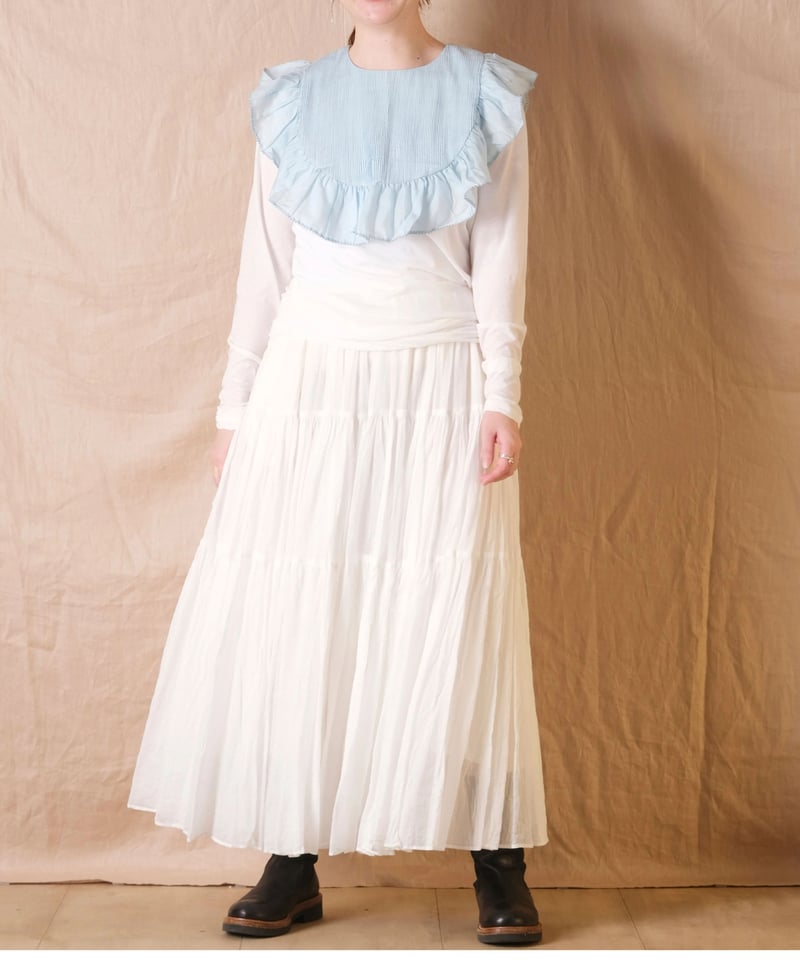 BUNON】Pin Tuck Ruffle Collar/BN2477 | cocuu