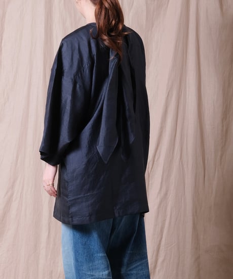 【BUNON】Ribbon Big Blouse