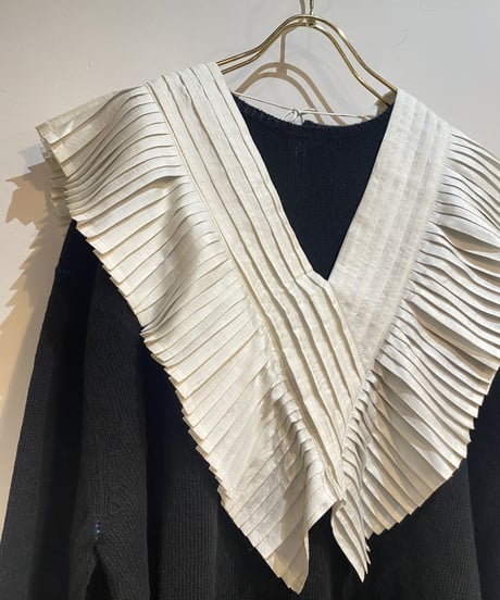【BUNON】Tuck Raffle Collar /BN2303