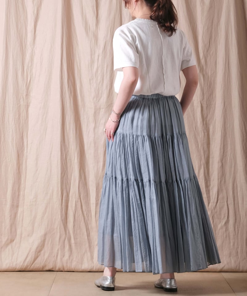 suzuki takayuki】tiered skirt | cocuu