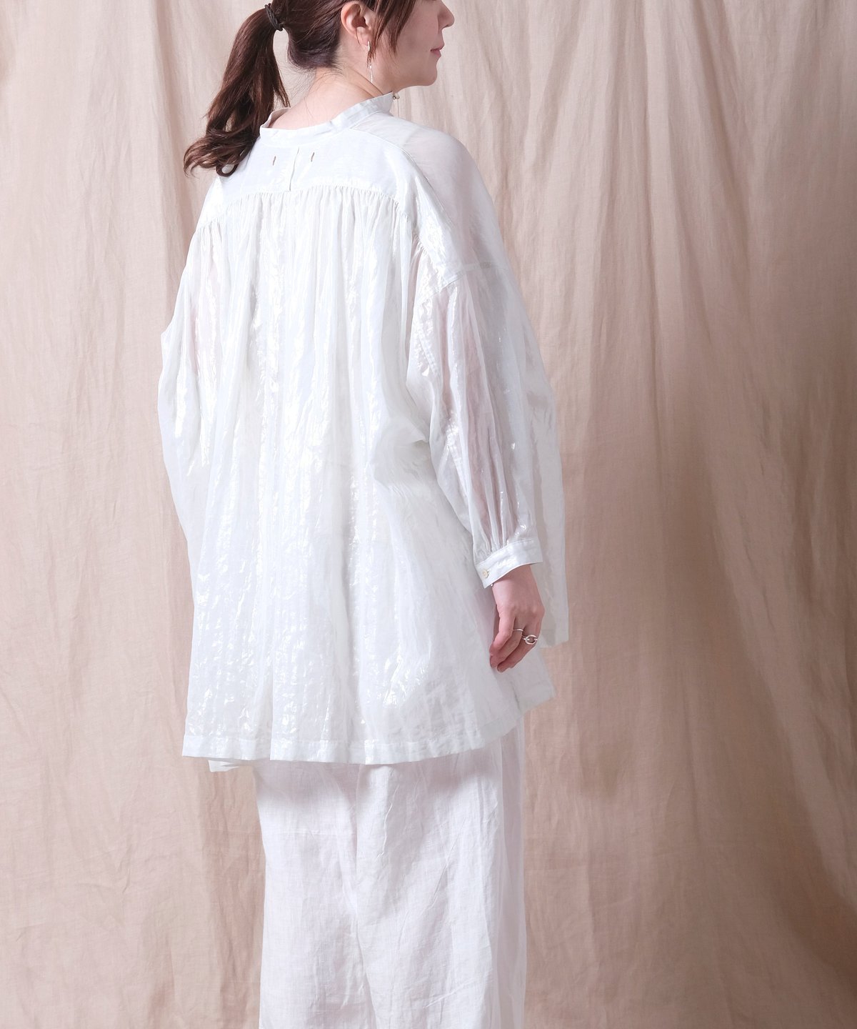 最終値下げ 美品 スズキタカユキ　organdy blouse Ⅰ suzuki takayuki】organdy blouse I | cocuu