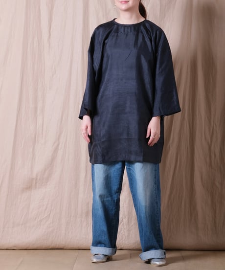 【BUNON】Ribbon Big Blouse