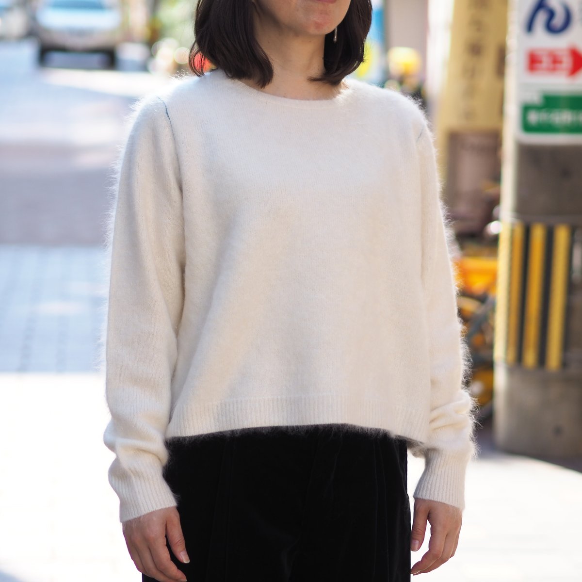 knitted pullover ikkuna/suzuki takayuki