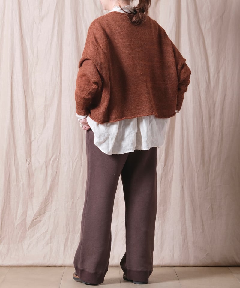 トップス Suzukitakayuki fulling knit cape suzuki takayuki