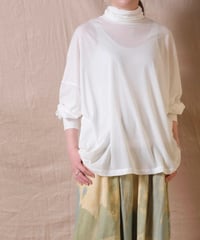 【shida】turtle neck pullover
