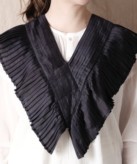 【BUNON】Tuck Raffle Collar /BN2303