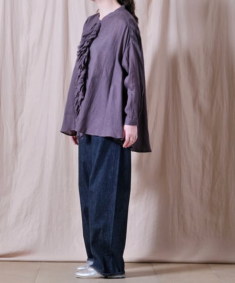 【suzuki takayuki】ruffled blouse