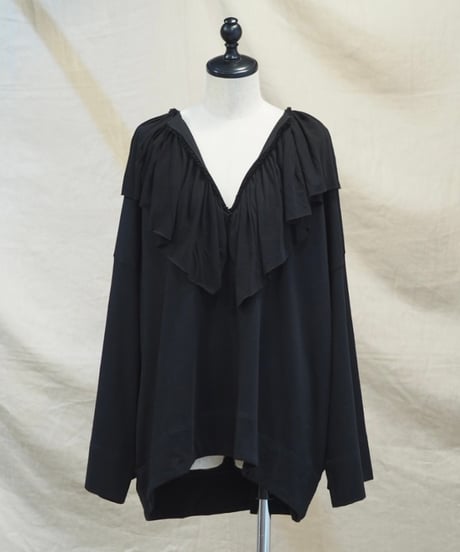 【shida】frill skipper pullover