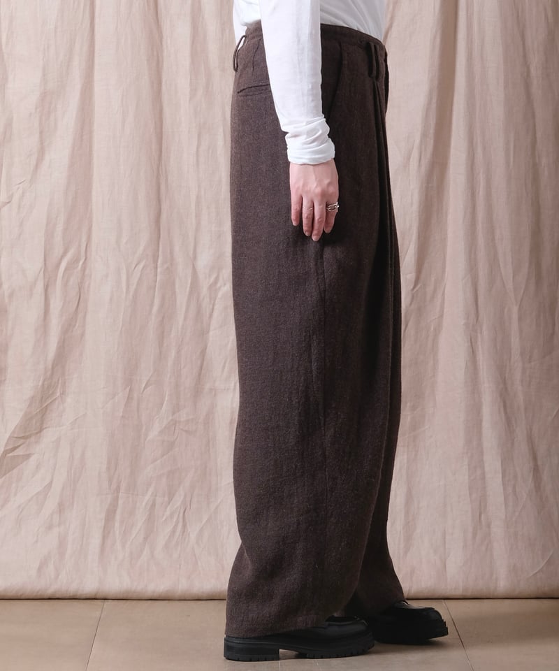 suzuki takayuki】wide-legged pants | cocuu