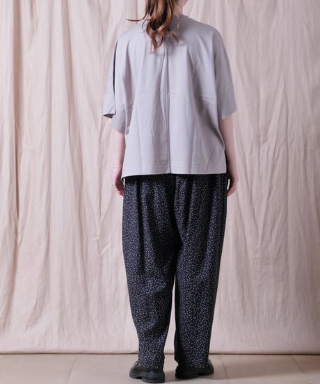 【UNIVERSAL TISSU】コンパクトクールローレル天竺 ドルマンスリーブワイドTシャツ/UT261CT019
