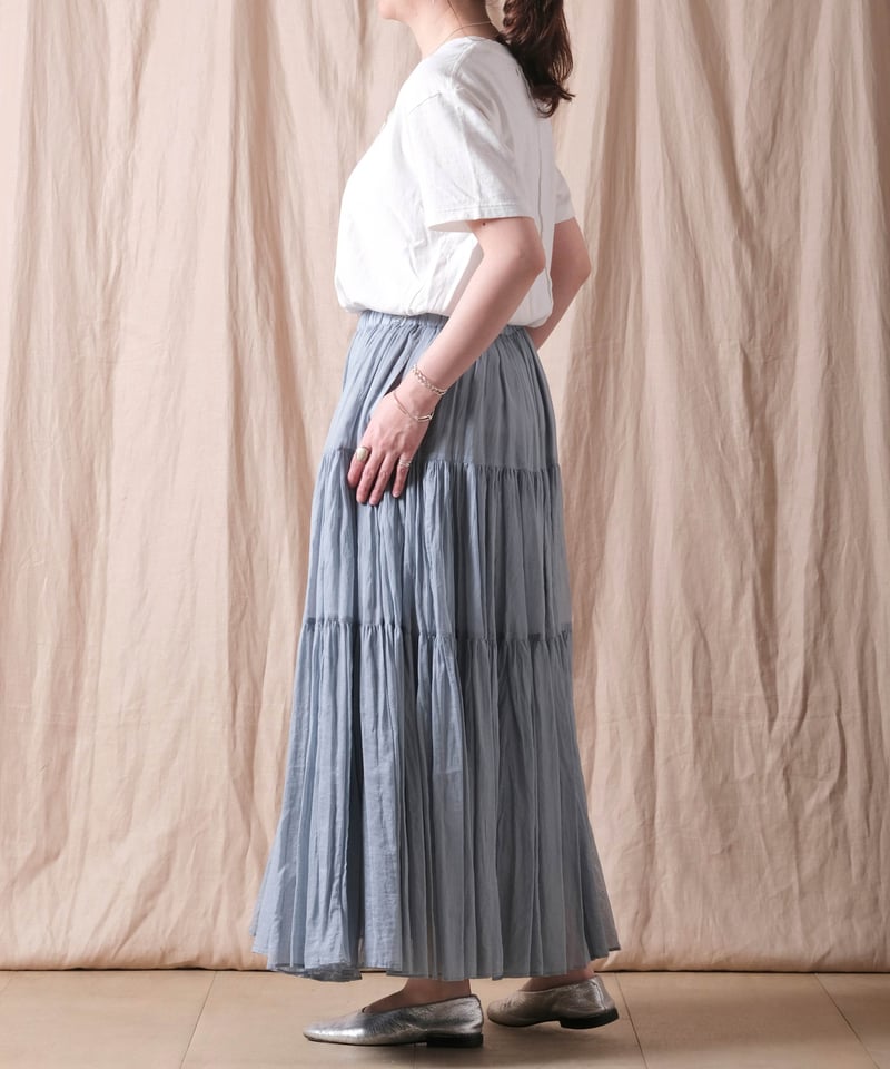 suzuki takayuki】tiered skirt | cocuu