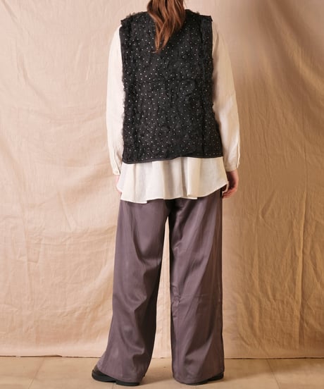 【BUNON】Hydrangea Gilet /BN2470