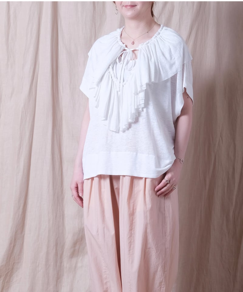 shida】frill skipper pullover/26SS | cocuu