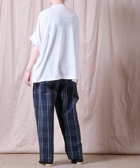【TISSU】リバイバルリネン モックネックドルマンTシャツ/TS262CT038